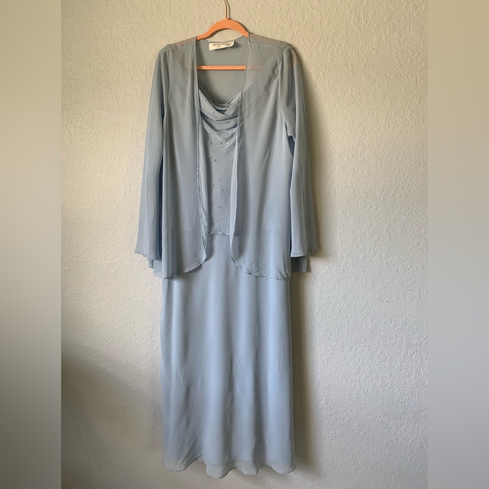 Mother Dress With Jacket  Wedding  Plus Size 16 David’s bridal